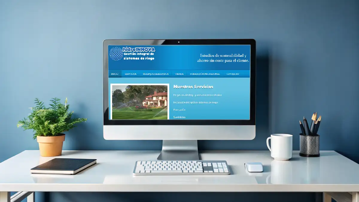 Diseño de página web en WordPress