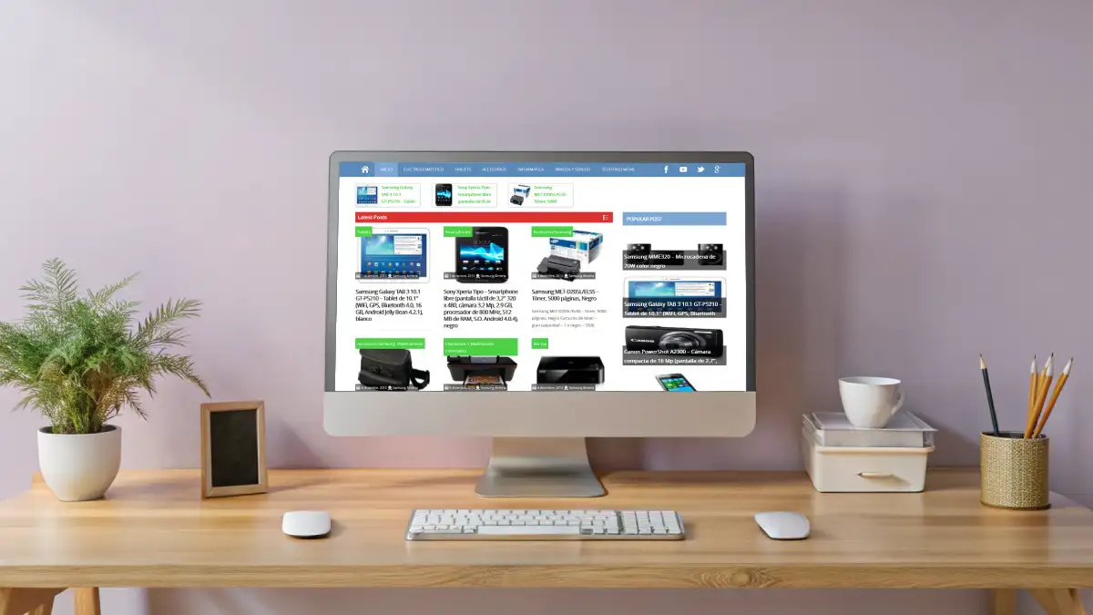 Blog automatizado para productos de Amazon