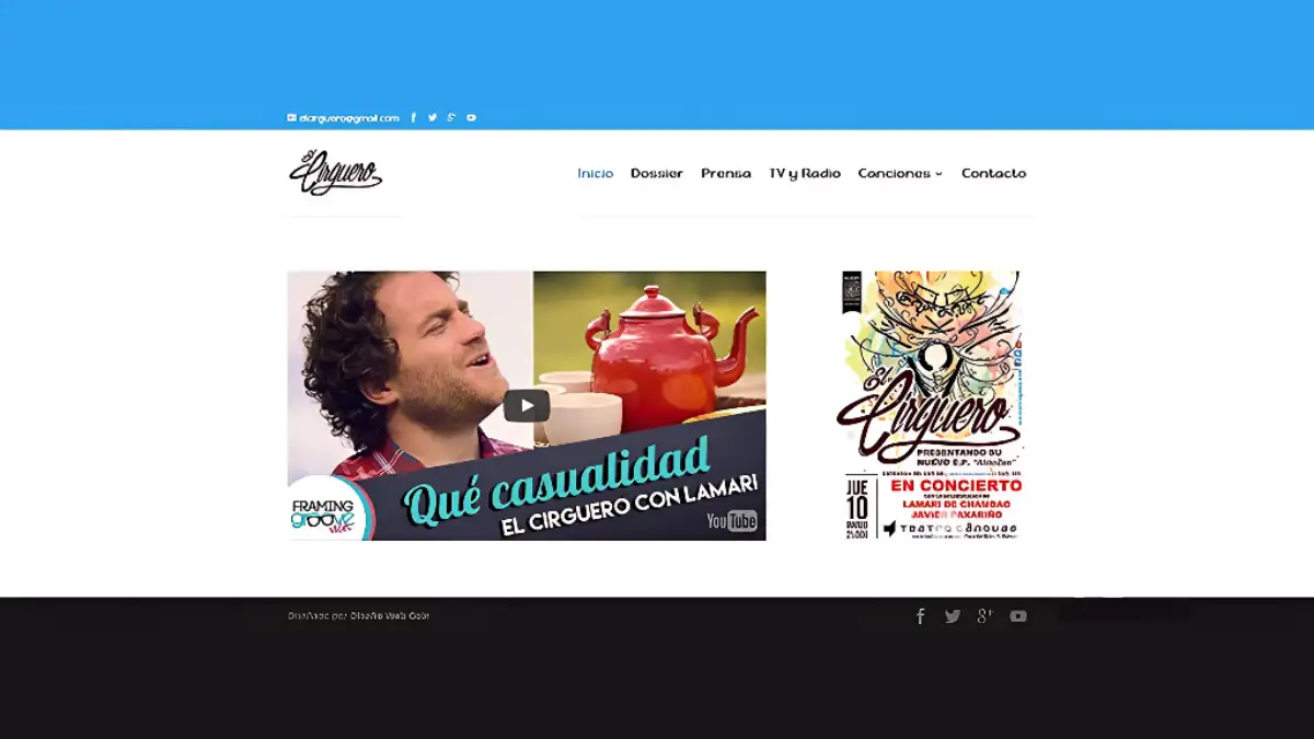 rediseño para lanzamiento de disco